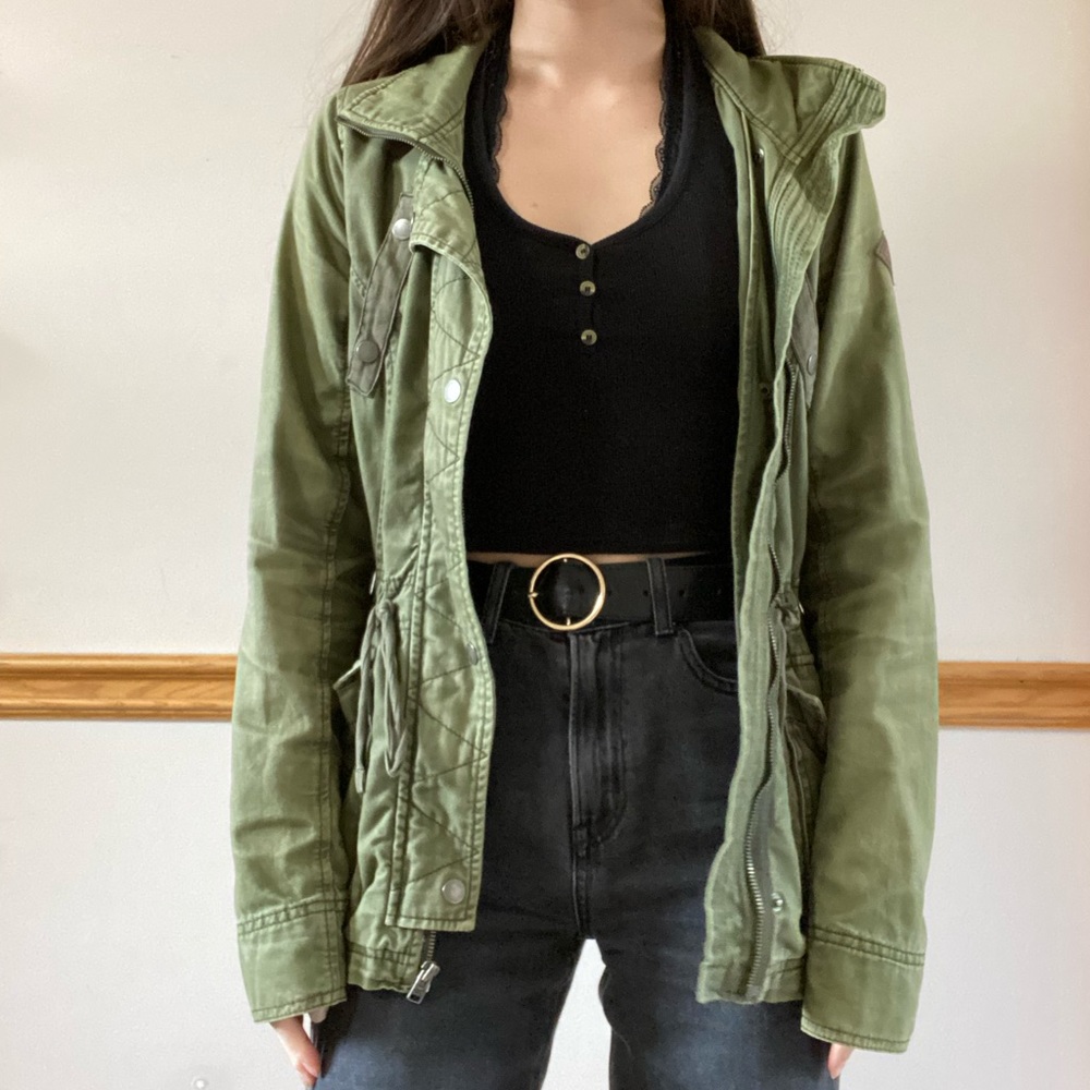 Green jacket
